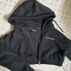 Alphalete cropped sweater